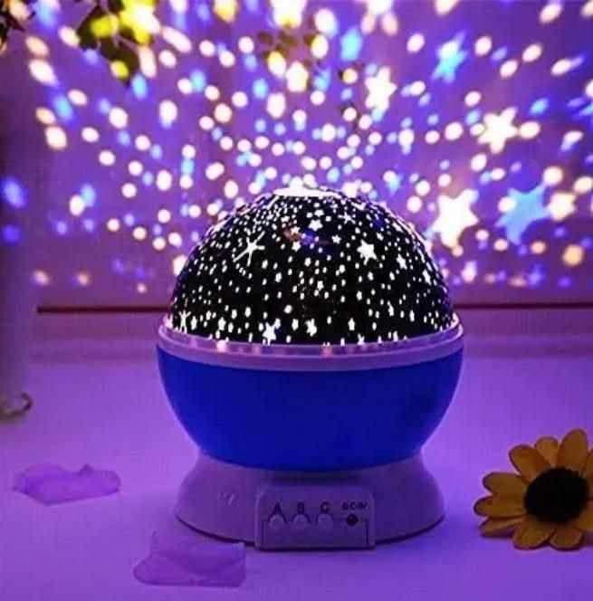 Star Projector Night Light (Assorted Color)