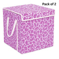 Foldable Laundry Basket/Storage Box (Pack of 2)
