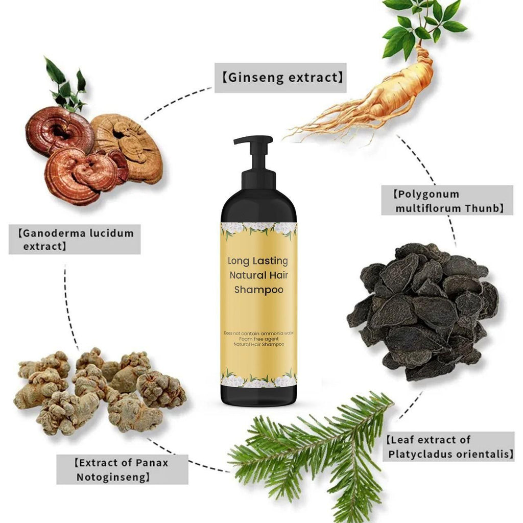 Long Lasting Natural Hair Dye Shampoo - 3