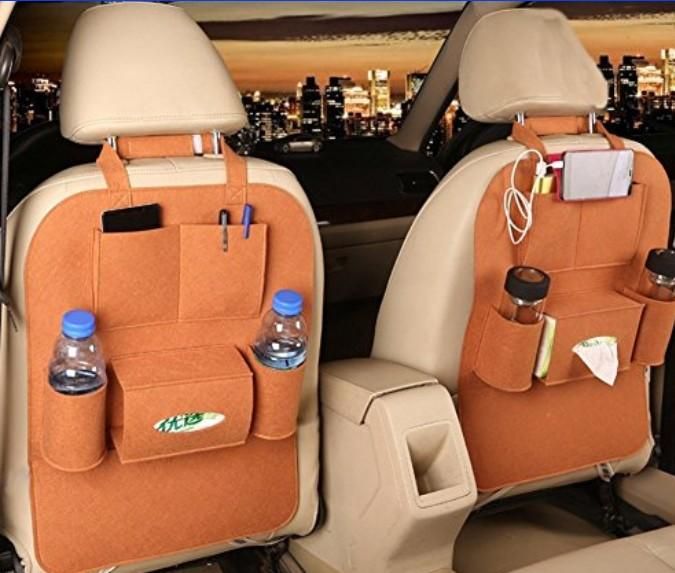 Compatible Multi-Pocket Seat Back Storage Bag Organizer Holders	 Pack of 2