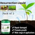 Resurrection Liquid for Plants,Flower 50ML (Pack of 3)