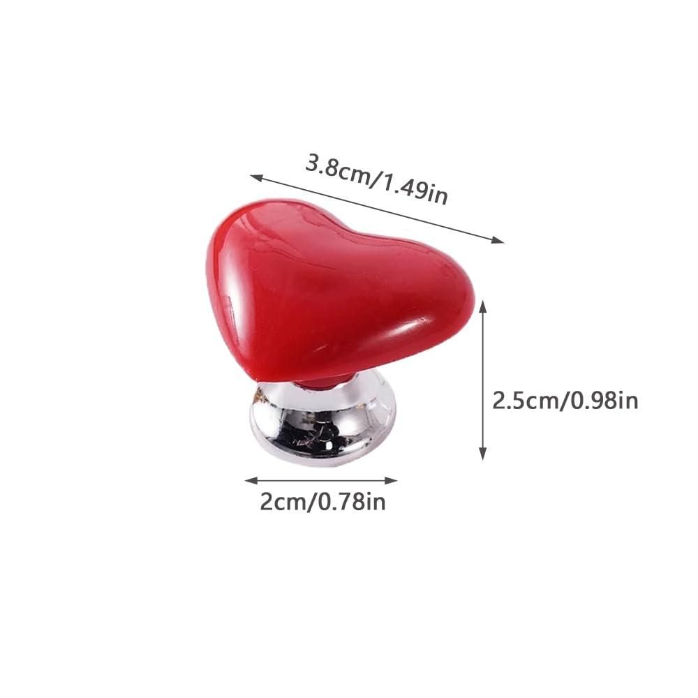 Toilet Press Button Heart Shape (Pack of 2)