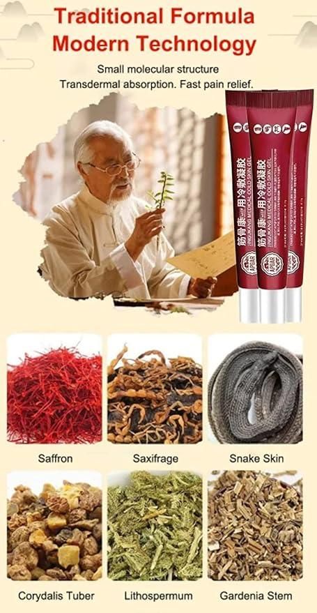 Cold Compress Gel for Muscles and Bones 200 grm Pack of 1