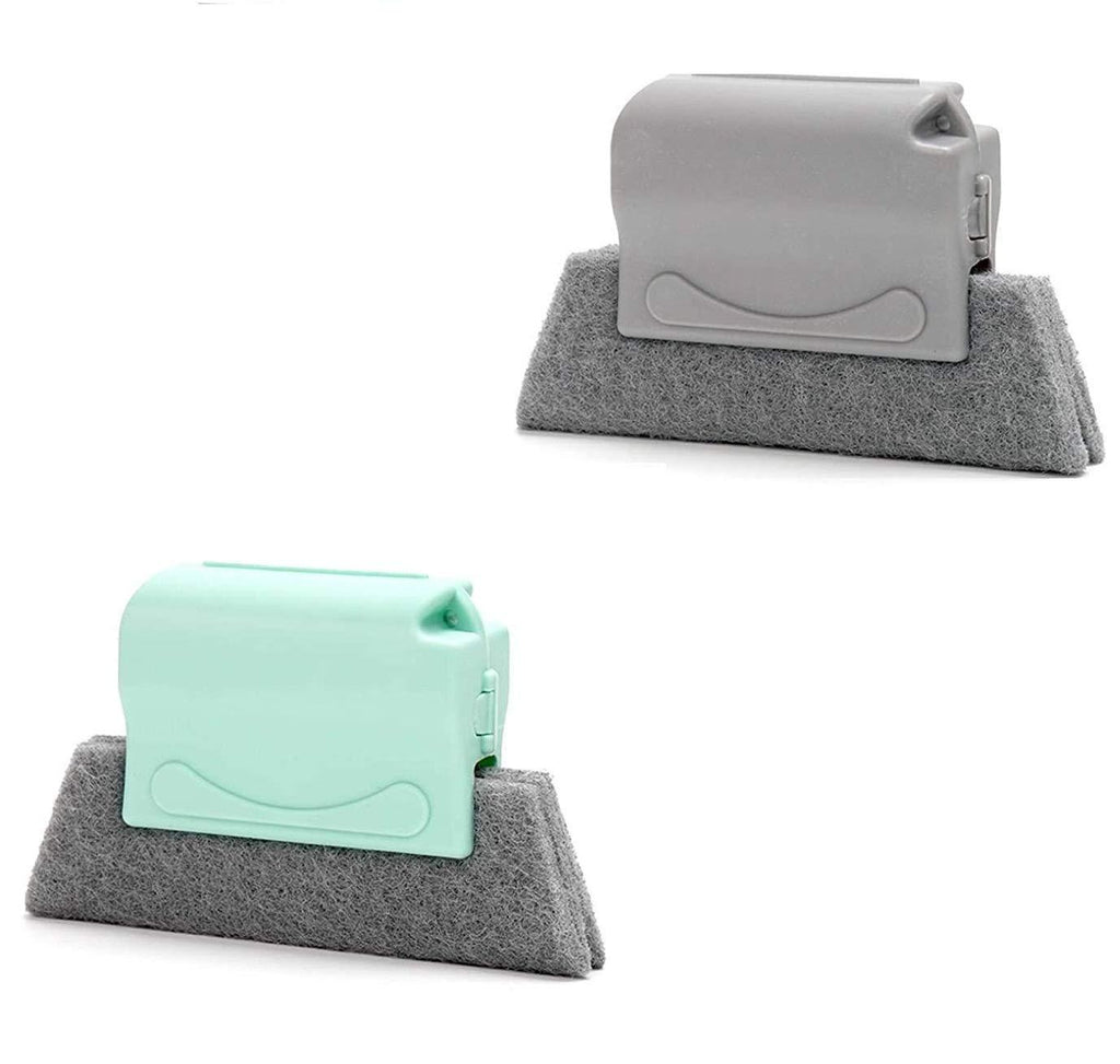 Brush-Multipurpose Hand-Held Window Groove Cleaning Brush(Pack of 2)