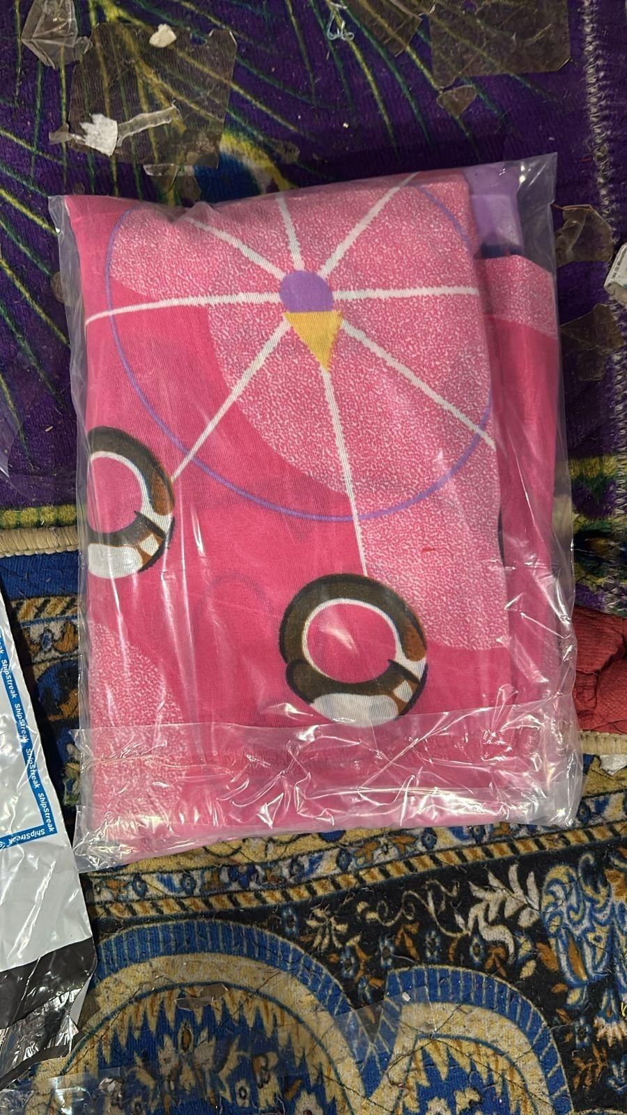 1 Double Bedsheet with 2 Pillow Covers