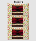 High Quality Ivory Flower Printed Saree Cover