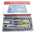Hardware Tools - Multipurpose 40 in 1 Screwdriver Socket Set and Bit Tool Kit Set