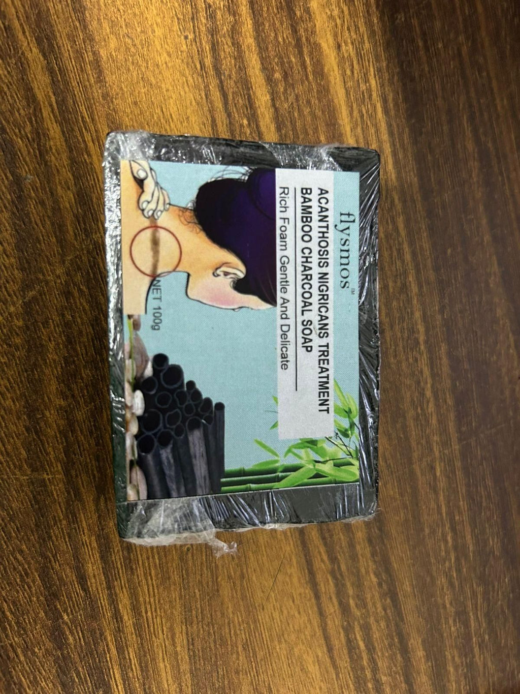 Acanthosis Nigricans Treatment Bamboo Charcoal Soap 100g