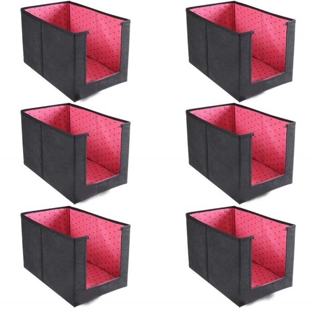 Closet Organizer-Foldable Shirts and Clothing Organizer Stackers(Pack of 6)