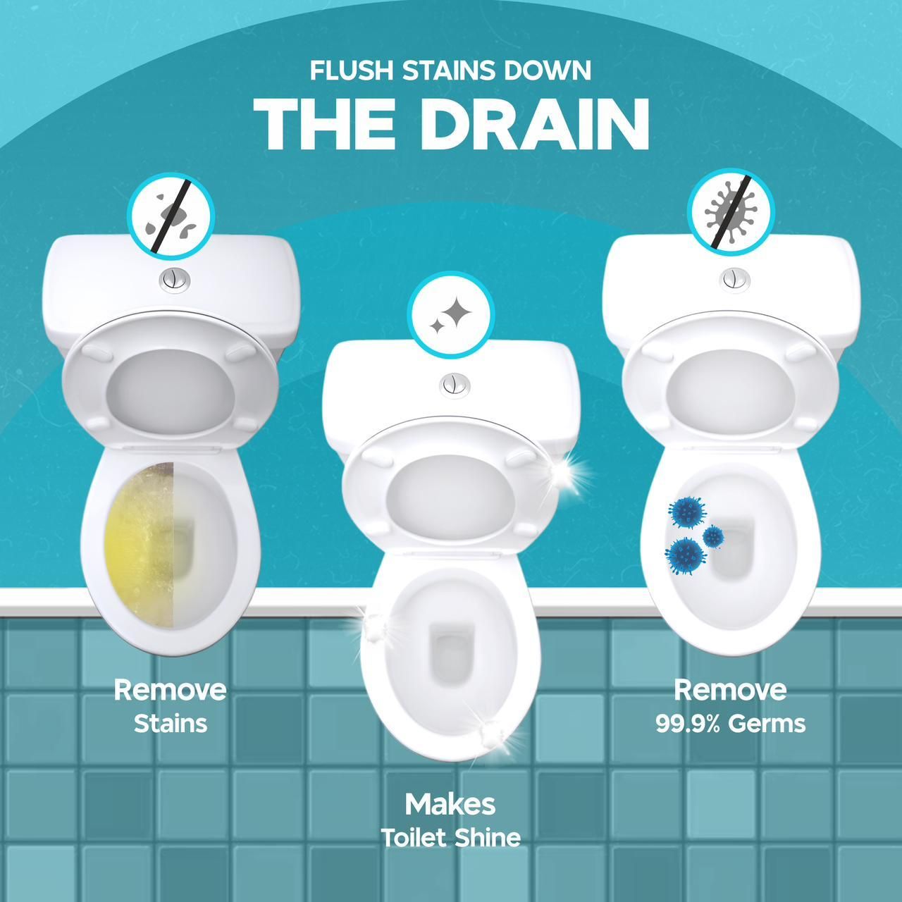 Toilet Cleaner Liquid Ultra Thick Toilet Bowl Cleaner (Pack of 2)