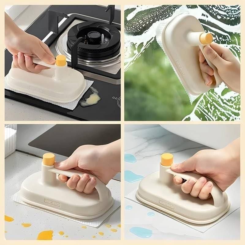 Disposable Magic Wipes Cleaning Brush with Handle