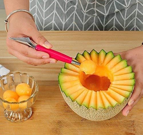 2 in 1 Melon Baller and Fruit Scoop Tool