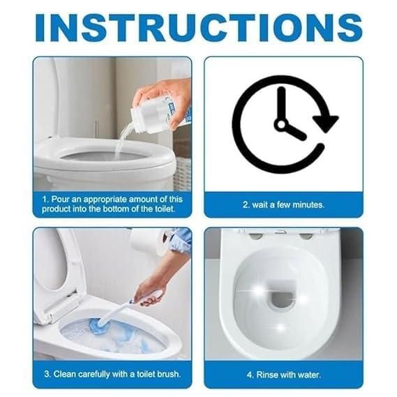 Toilet Active Oxygen Agent (Pack Of 3)