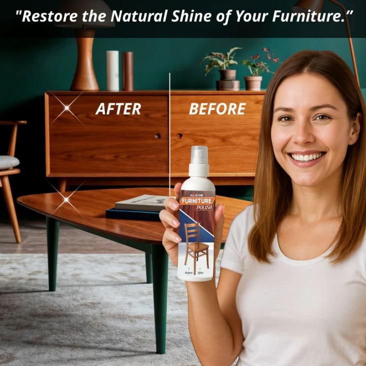 All In One Furniture Polish 450 grm Pack of 3