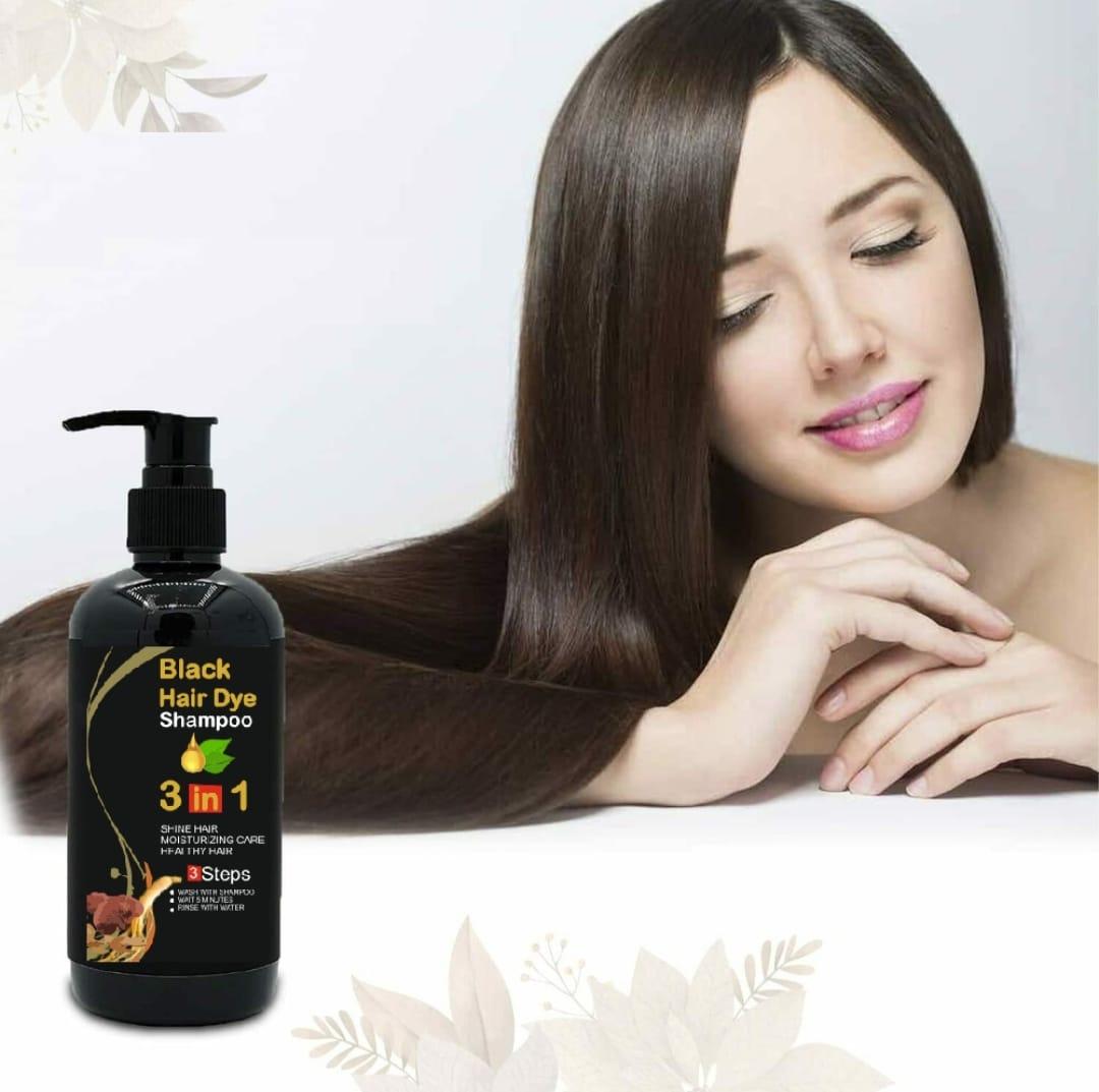 BLOSDREAM 3 in 1 Black Hair Shampoo