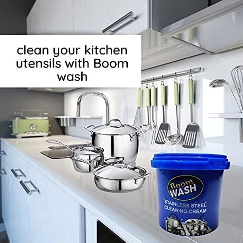 Stainless Steel Over Cookware Cleaning Paste