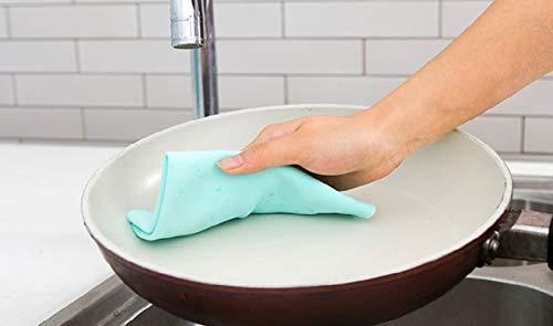 Towel-Magic Towel Reusable Absorbent Water for Kitchen Cleaning Car Cleaning(Pack of 4)