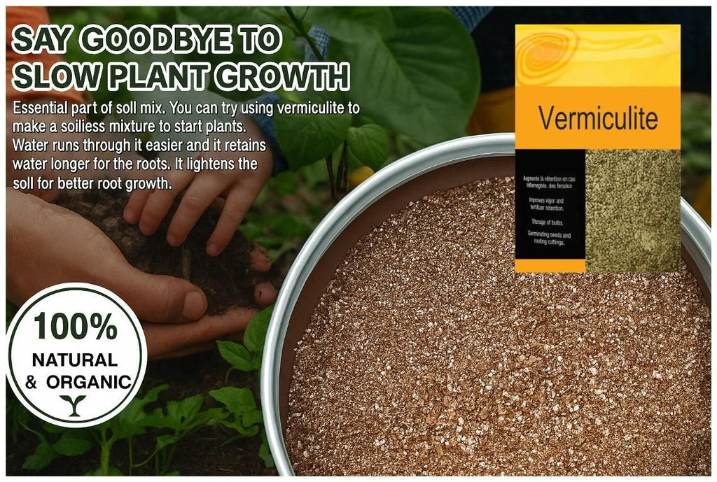 Vermiculite for Garden Soil Moisture and Plant Growth 400gm
