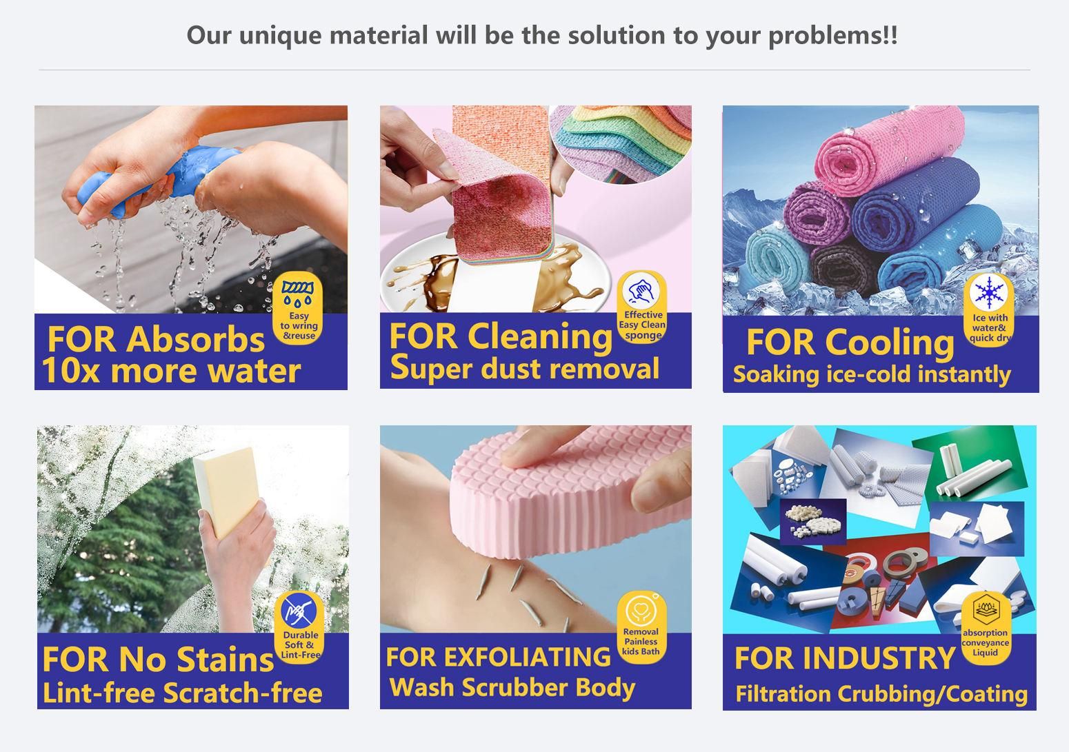 Clean Cham Synthetic Chamois Cloth (Assorted, Pack of 1)