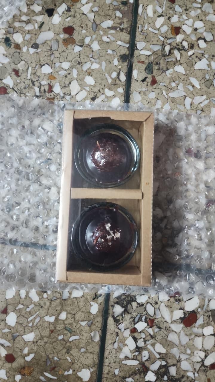 Gulab Jamun Scented Candle Pack of 2