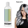 Permanent Hair Color Silver Dye Pack of 2