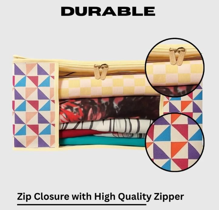 High Quality Triangle Printed Saree Cover