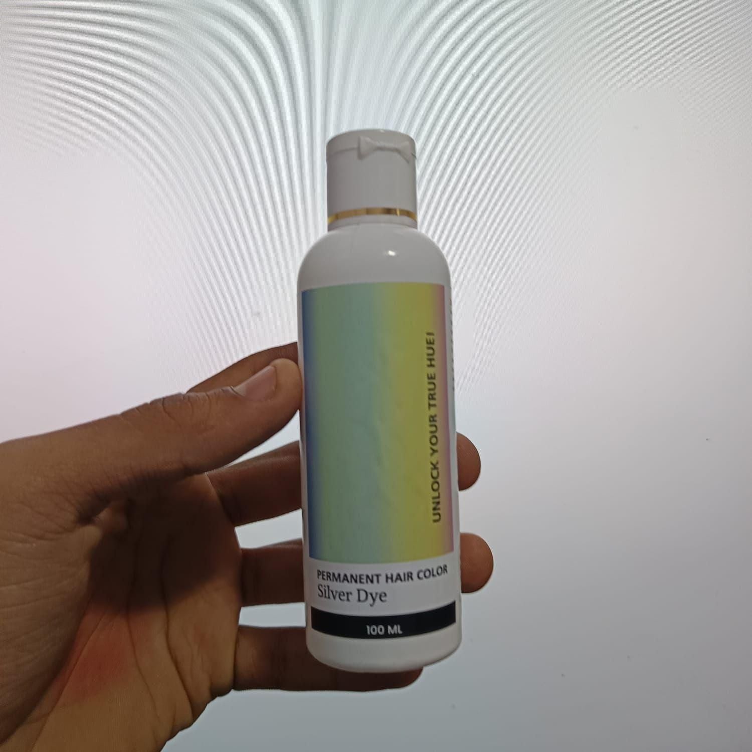 PERMANENT HAIR COLOR Silver Dye 100ML