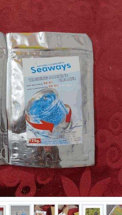 Seaways Washing Machine Cleaner 125g (Pack of 5)