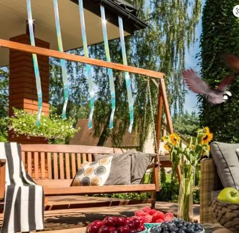 Double Sided Reflective Bird Scare Tape