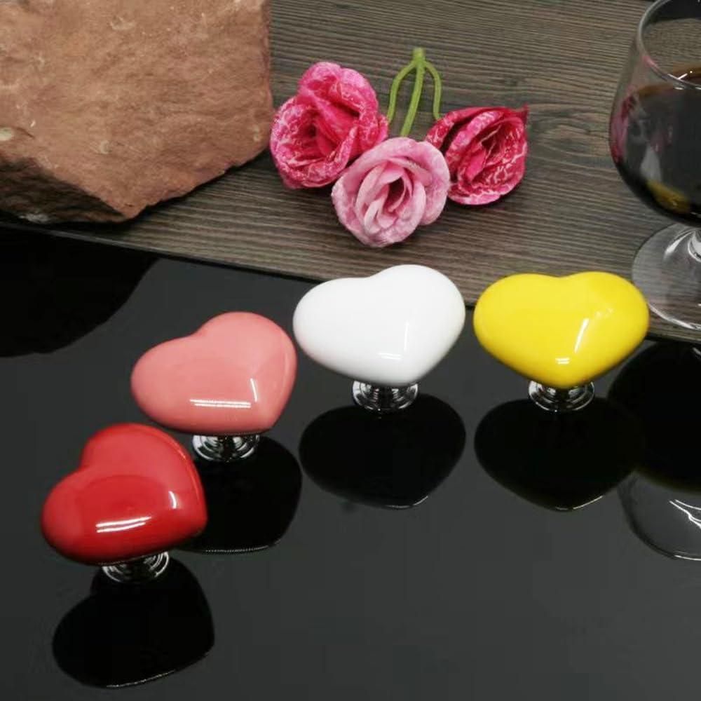 Toilet Press Button Heart Shape (Pack of 2)