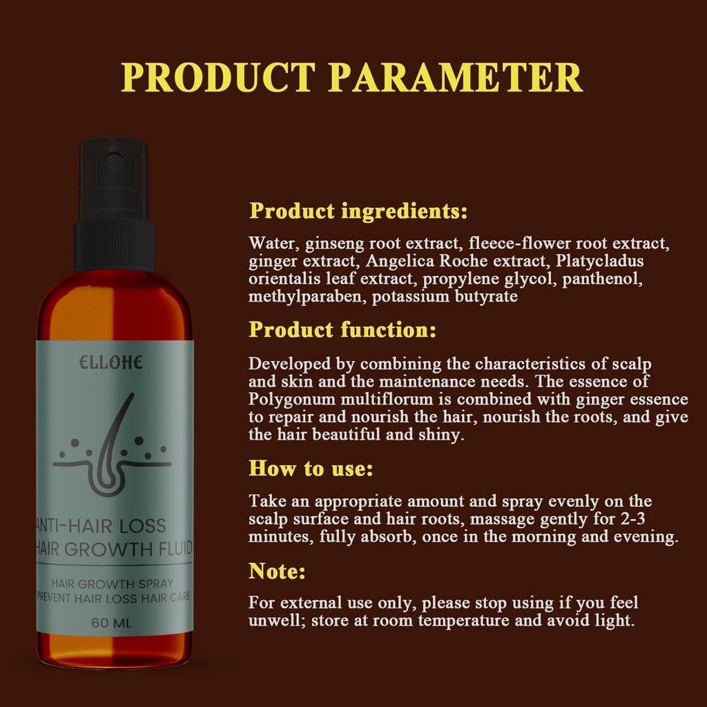 Ellohe Anti Hair Loss Hair Growth Fluid 60 ML Pack of 1