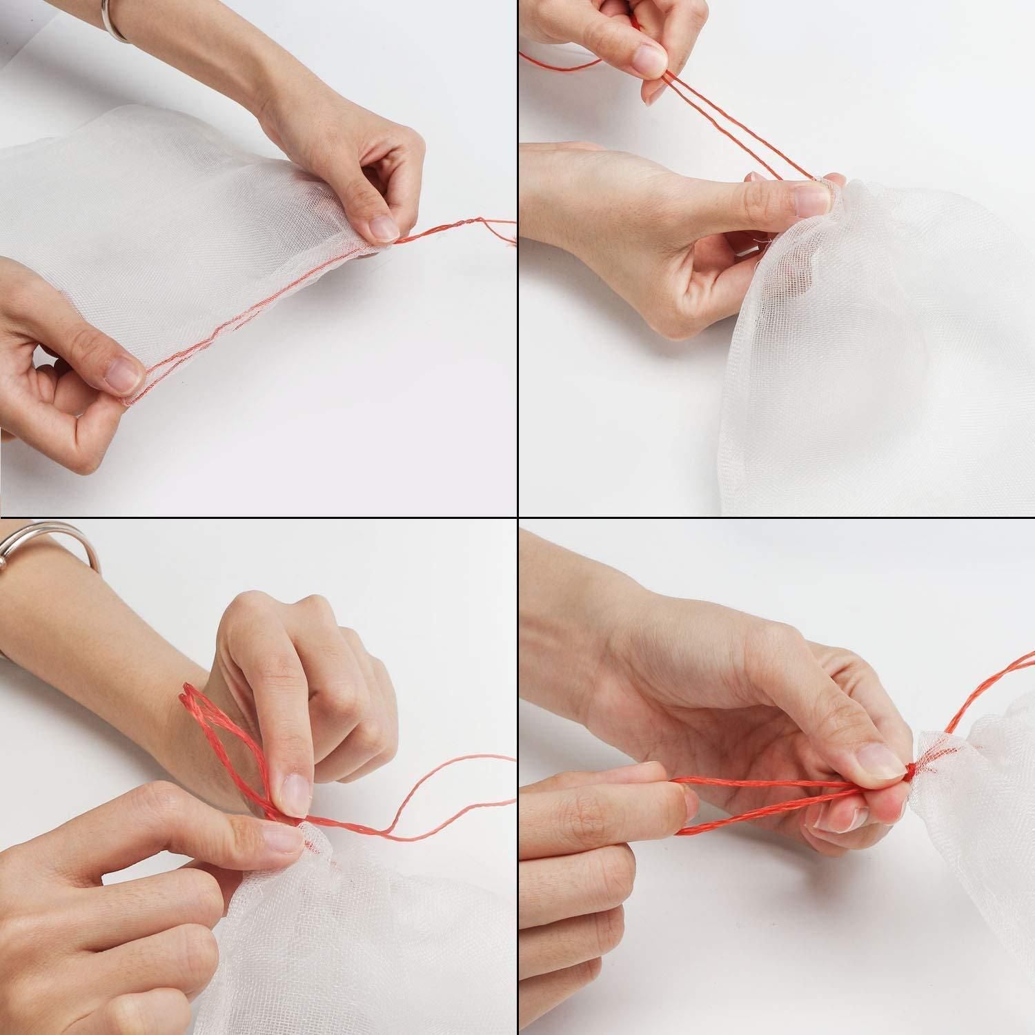 Fruit Protection Bags with Drawstring (Pack of 25)