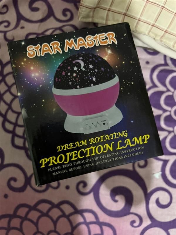 Star Projector Night Light (Assorted Color)