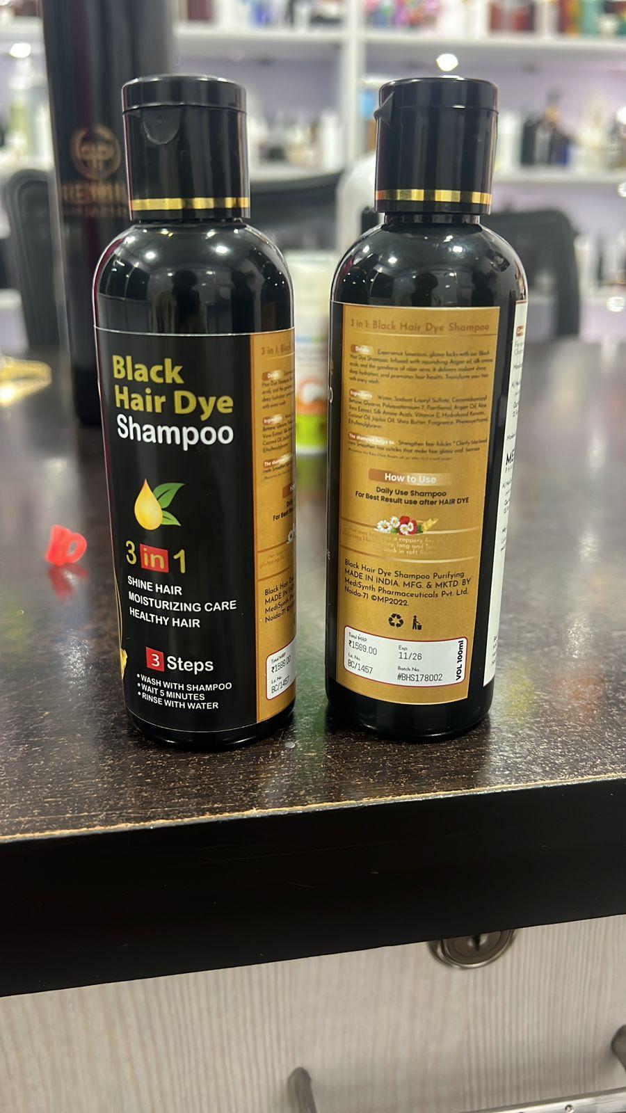 BLOSDREAM Black Hair Shampoo 3 in 1 100ml