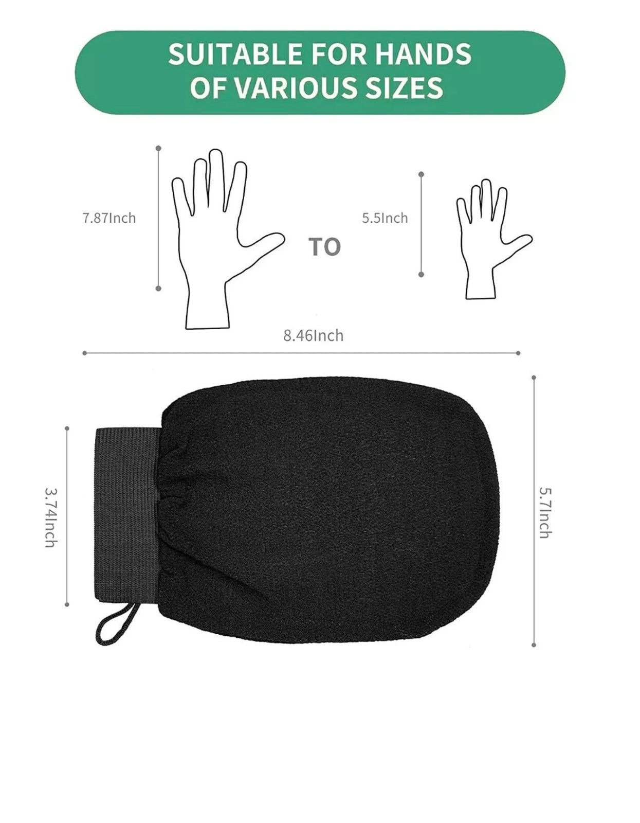 Glove Bathing Essential, Used To Remove Dead Skin