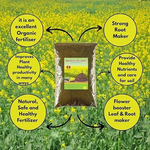 Mustard Oil Cake Powder 400gm