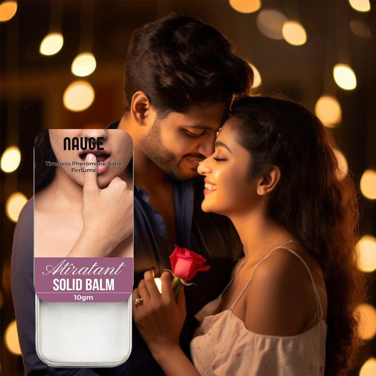NAUGE Timeless Pheromone Solid Perfume 10gram (Pack of 2)