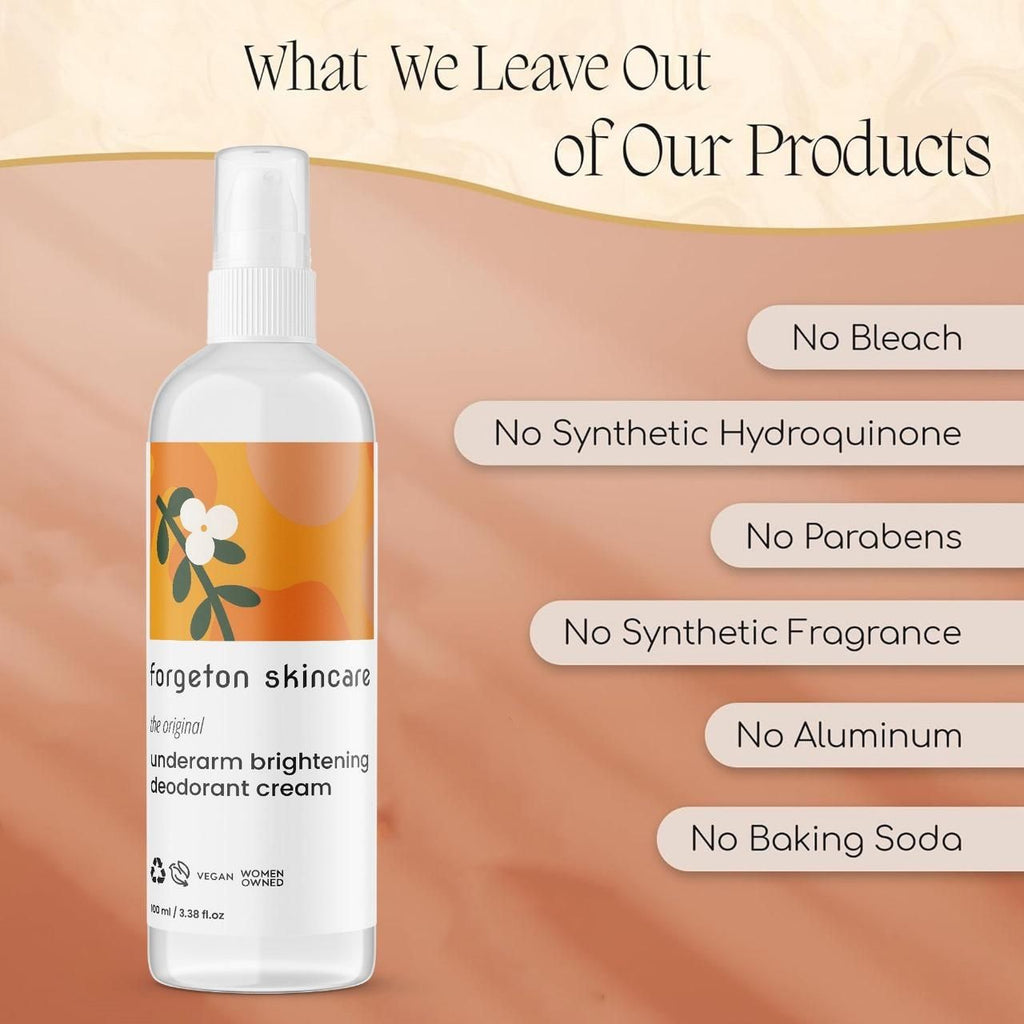 Underarm Brightening Deodorant Cream 200 ml Pack of 2