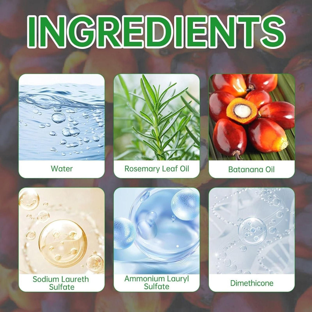 TryOnes BATANA OIL SHAMPOO with Rosemary Extract